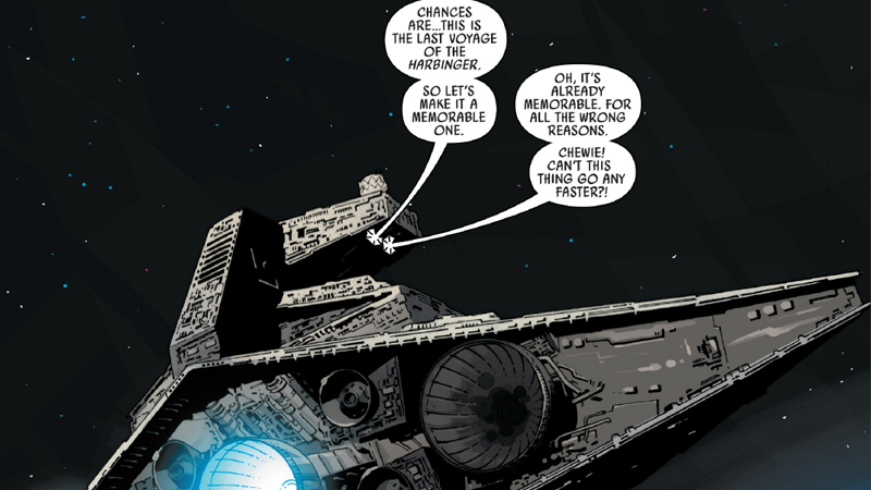 Illustration for article titled The Star Wars Comic Shows Us Stealing a Star Destroyer Is a Lot Like Blowing Up a Death Star